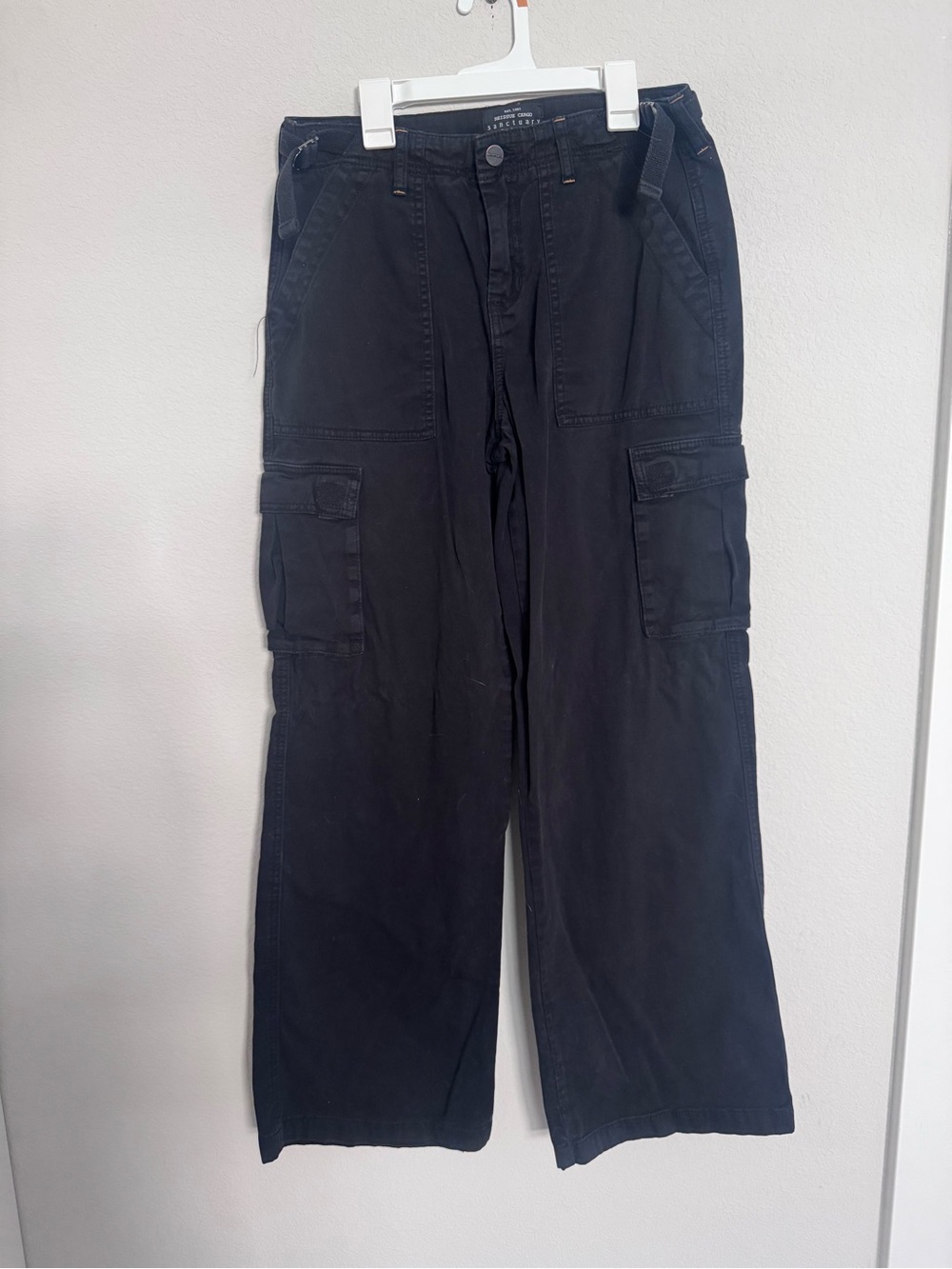 Sanctuary Reissue Wide Leg Cargo Pants